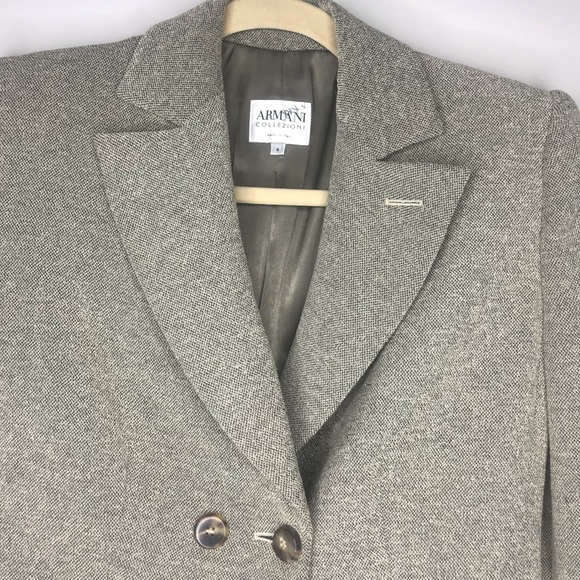Armani Collezioni Blazer | Size 4 | Grey - Picture 4 of 6